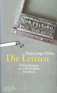 Vorderes Coverbild Die Letzten