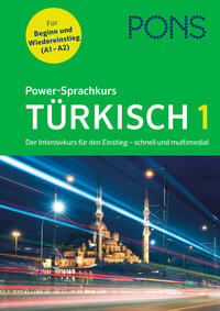 Vorderes Coverbild PONS Power-Sprachkurs Türkisch 1