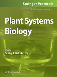 Vorderes Coverbild Plant Systems Biology