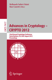 Vorderes Coverbild Advances in Cryptology -- CRYPTO 2012