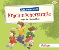 Vorderes Coverbild Krachmacherstraße. Die große Hörbuchbox
