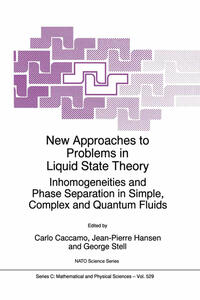 Vorderes Coverbild New Approaches to Problems in Liquid State Theory