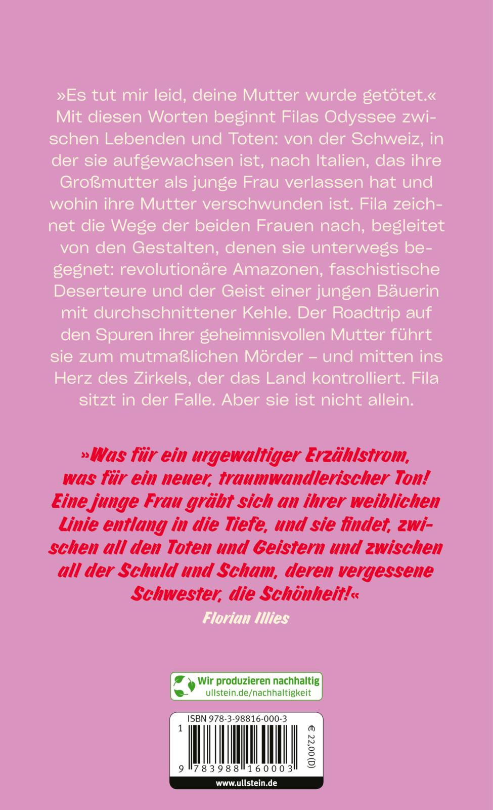 Rückseitencover Favorita