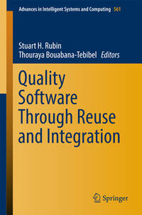 Vorderes Coverbild Quality Software Through Reuse and Integration
