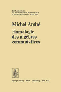 Vorderes Coverbild Homologie des algebres commutatives