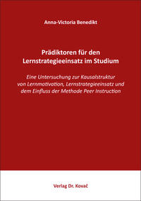 Vorderes Coverbild Prädiktoren für den Lernstrategieeinsatz im Studium