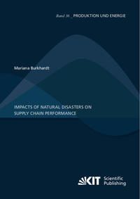 Vorderes Coverbild Impacts of natural disasters on supply chain performance