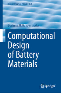 Vorderes Coverbild Computational Design of Battery Materials