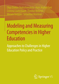 Vorderes Coverbild Modeling and Measuring Competencies in Higher Education