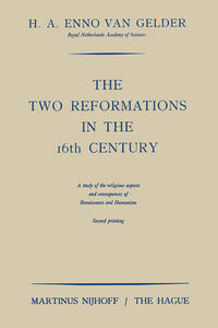 Vorderes Coverbild The Two Reformations in the 16th Century