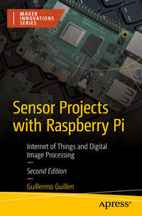 Vorderes Coverbild Sensor Projects with Raspberry Pi