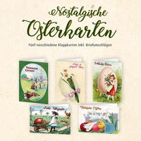 Vorderes Coverbild 5er Set-Klappkarten »Fröhliche Ostern«