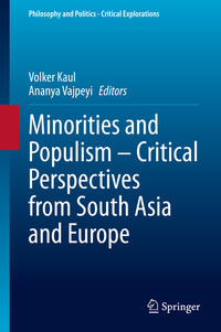 Vorderes Coverbild Minorities and Populism – Critical Perspectives from South Asia and Europe