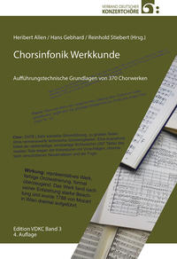 Vorderes Coverbild Chorsinfonik Werkkunde