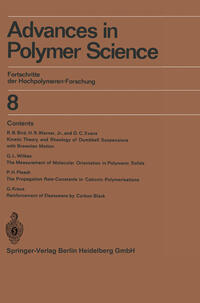 Vorderes Coverbild Advances in Polymer Science