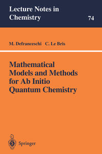 Vorderes Coverbild Mathematical Models and Methods for Ab Initio Quantum Chemistry