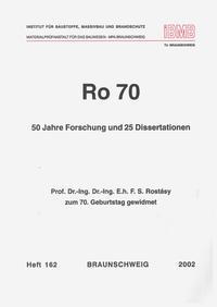 Vorderes Coverbild Ro 70