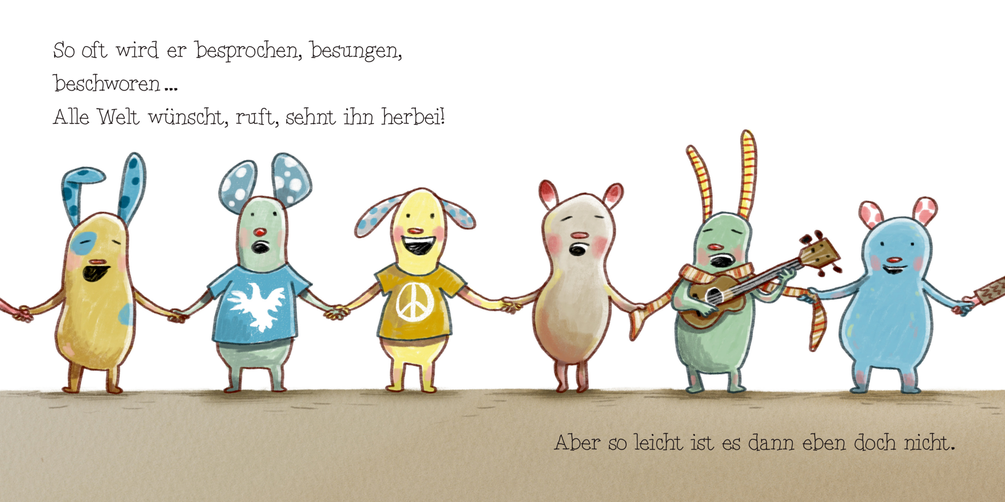 Beispielinhalt (Bild) Der kleine Frieden ist dein Begleiter