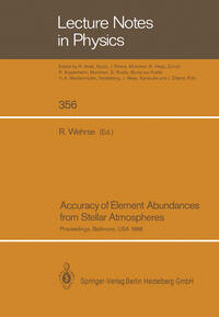 Vorderes Coverbild Accuracy of Element Abundances from Stellar Atmospheres