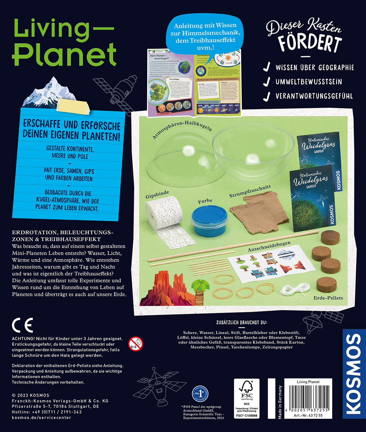 Rückseitencover Living Planet