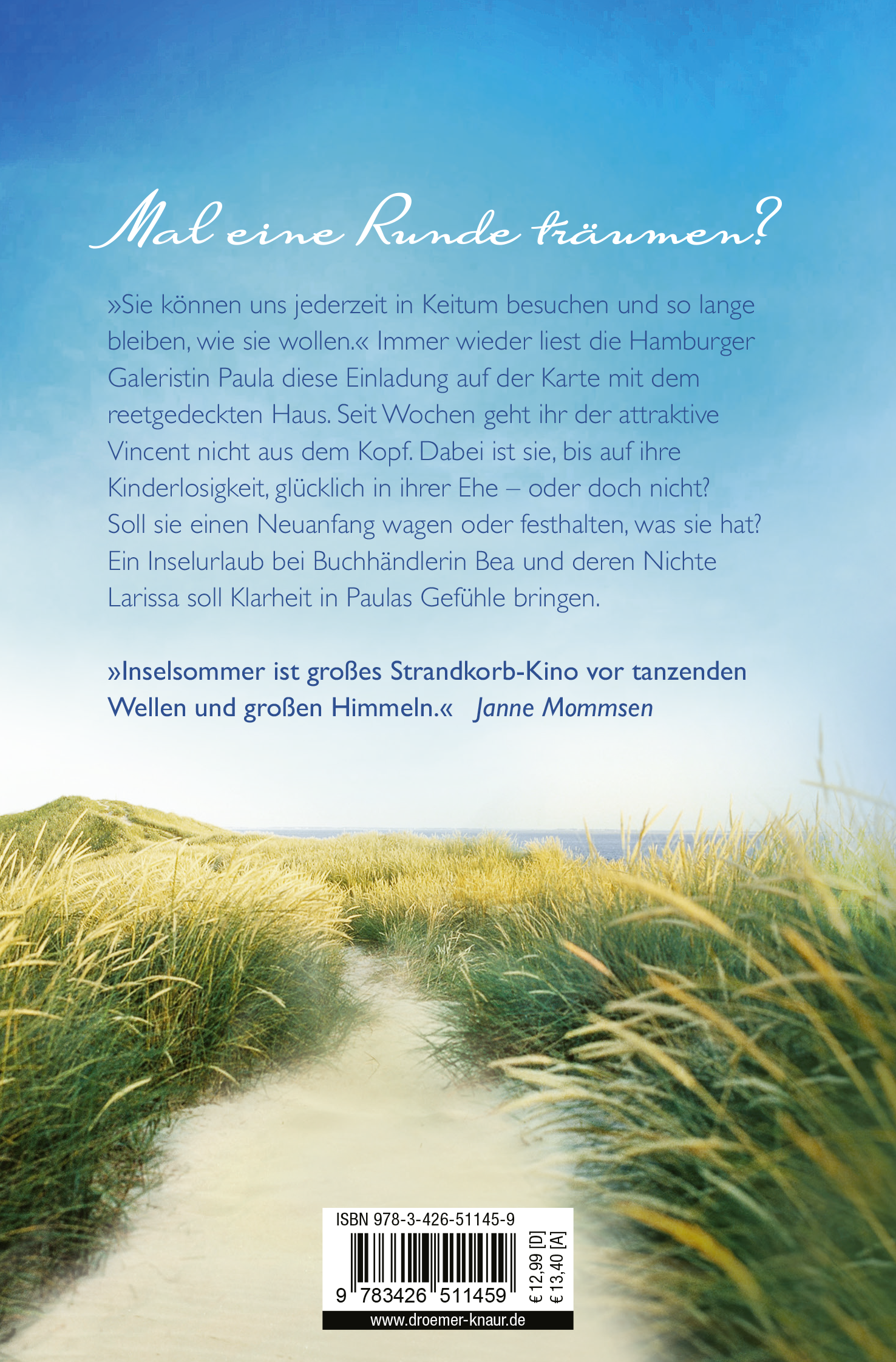 Rückseitencover Inselsommer
