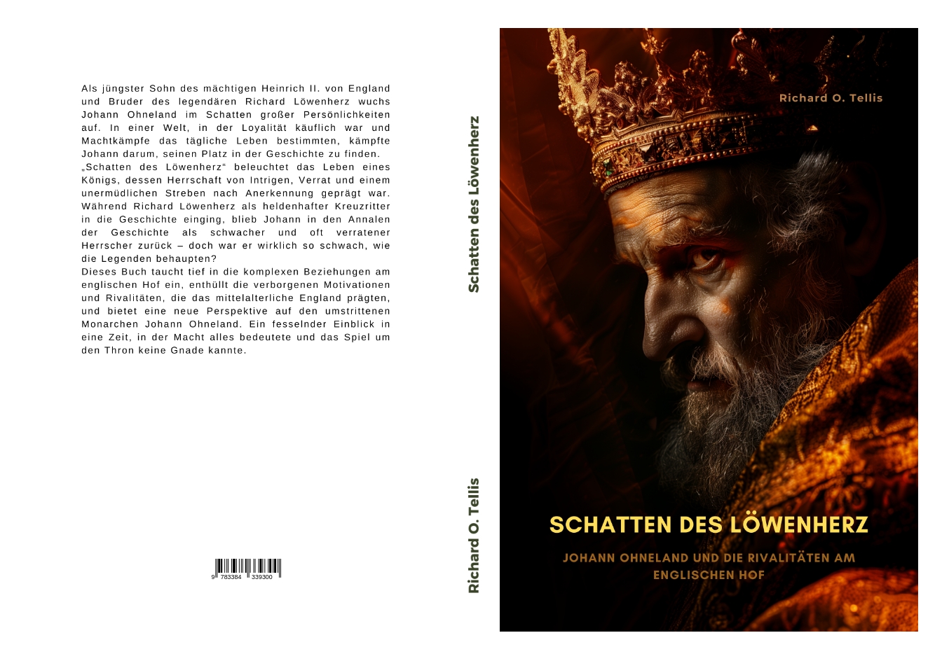 Gesamtes Coverbild Schatten des Löwenherz