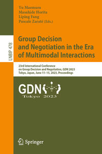 Vorderes Coverbild Group Decision and Negotiation in the Era of Multimodal Interactions