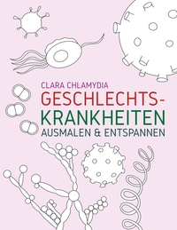 Vorderes Coverbild Geschlechtskrankheiten Ausmalen & Entspannen