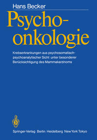 Vorderes Coverbild Psychoonkologie