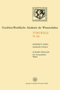 Vorderes Coverbild Epitaktische Schichten: Neue Strukturen und Phasenübergänge. Der Austauschfeder-Magnet: Ein neus Materialprinzip für Permanmagnete