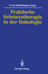 Vorderes Coverbild Praktische Schmerztherapie in der Onkologie