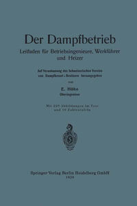 Vorderes Coverbild Der Dampfbetrieb