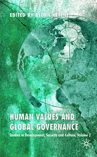 Vorderes Coverbild Human Values and Global Governance