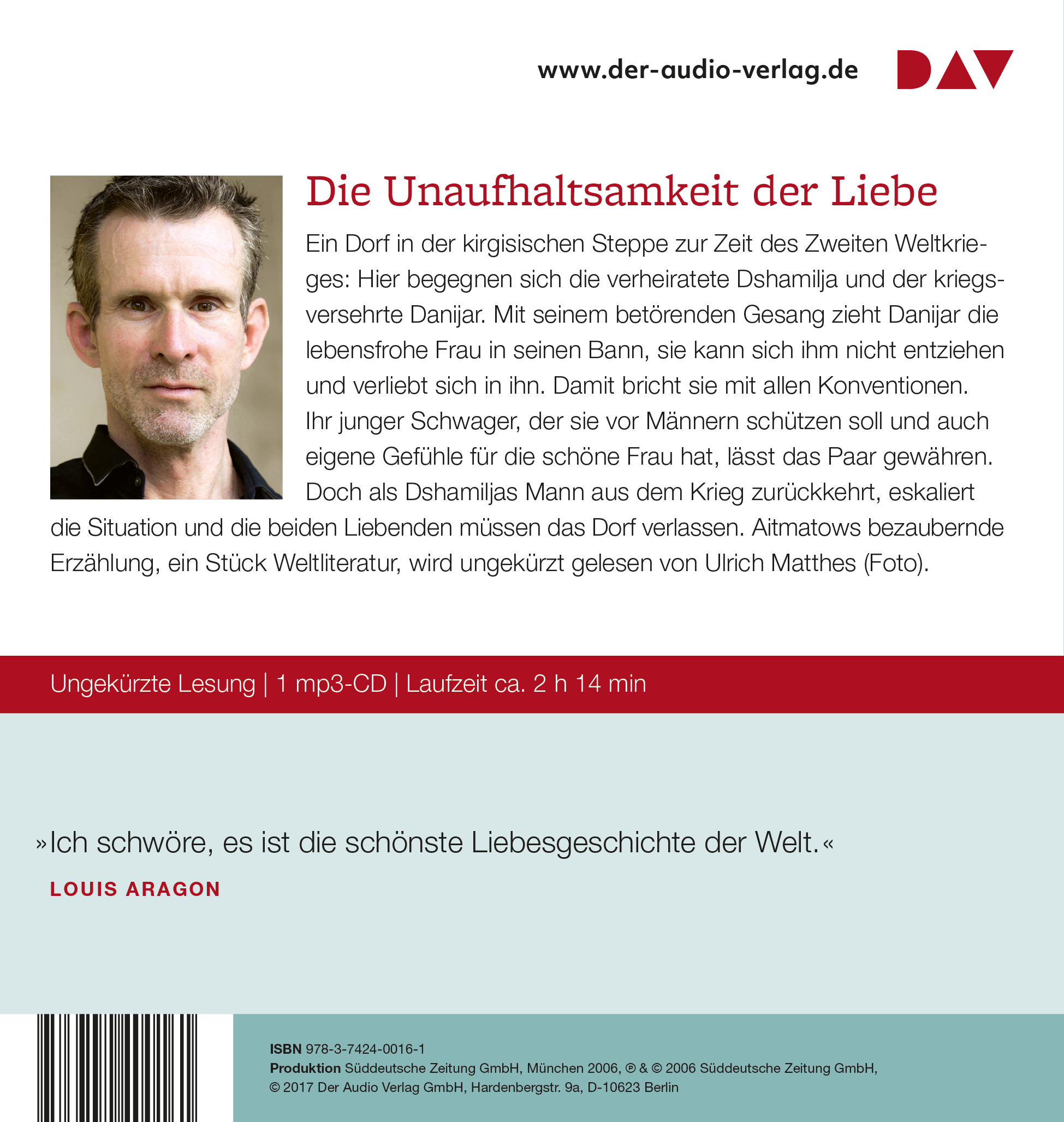 Rückseitencover Dshamilja