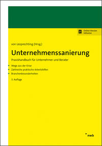 Vorderes Coverbild Unternehmenssanierung
