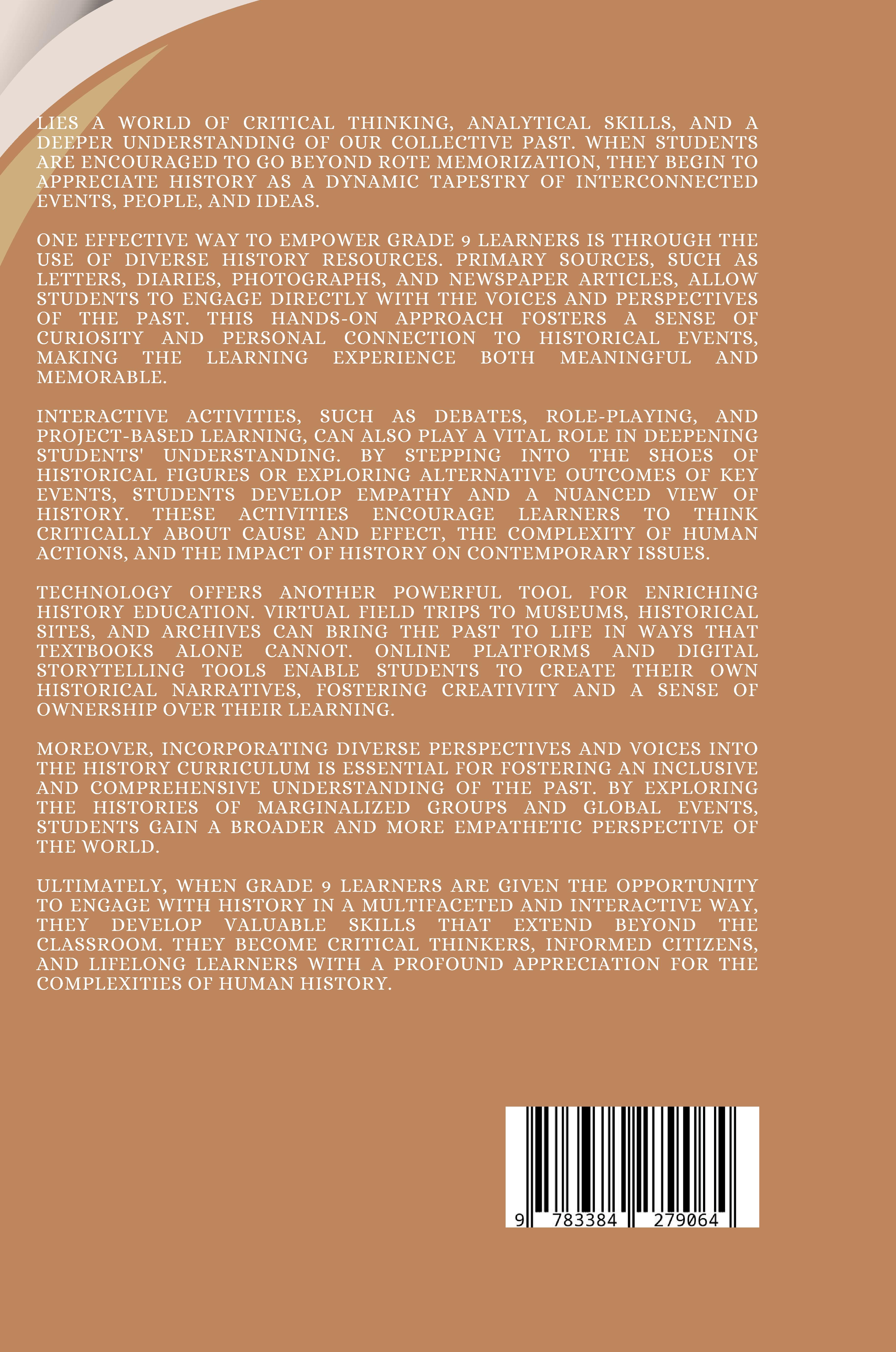 Rückseitencover From Teacher's Guide to Social Change: The Role of History Textbooks in Post-Apartheid South Africa