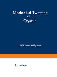 Vorderes Coverbild Mechanical Twinning of Crystals
