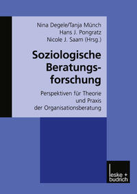 Vorderes Coverbild Soziologische Beratungsforschung
