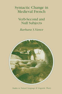 Vorderes Coverbild Syntactic Change in Medieval French
