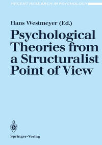 Vorderes Coverbild Psychological Theories from a Structuralist Point of View