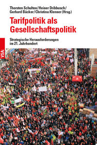 Vorderes Coverbild Tarifpolitik als Gesellschaftspolitik