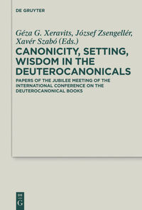 Vorderes Coverbild Canonicity, Setting, Wisdom in the Deuterocanonicals