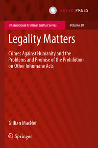 Vorderes Coverbild Legality Matters