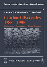 Vorderes Coverbild Cardiac Glycosides 1785–1985