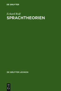 Vorderes Coverbild Sprachtheorien