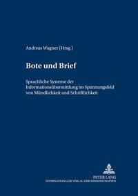 Vorderes Coverbild Bote und Brief