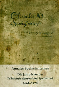 Vorderes Coverbild Annales Speinshartenses