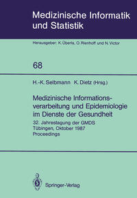 Vorderes Coverbild Medizinische Informationsverarbeitung und Epidemiologie im Dienste der Gesundheit