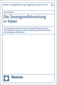 Vorderes Coverbild Die Zwangsvollstreckung in Token