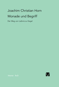 Vorderes Coverbild Monade und Begriff